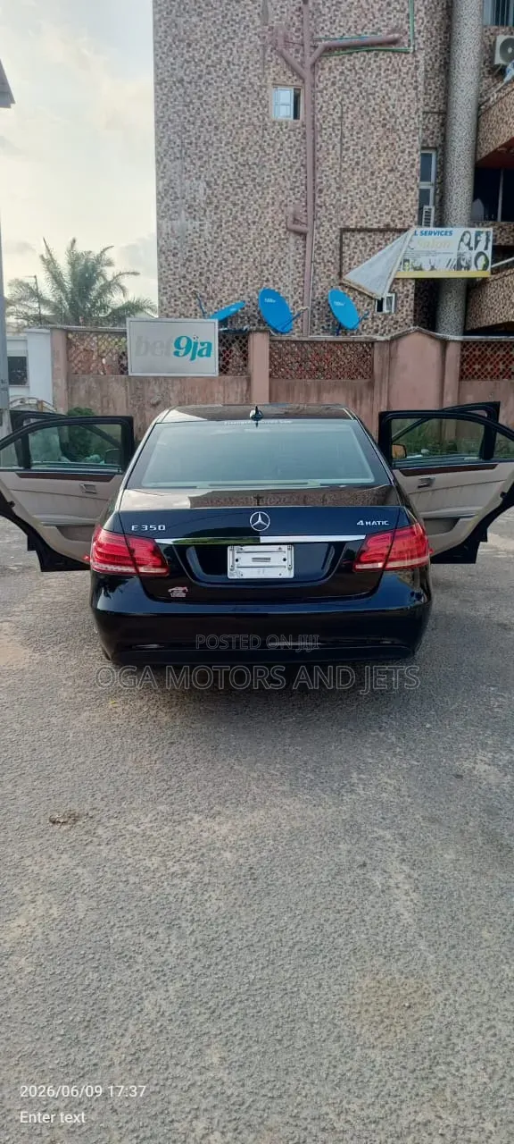 Mercedes-Benz E350 2014 Black