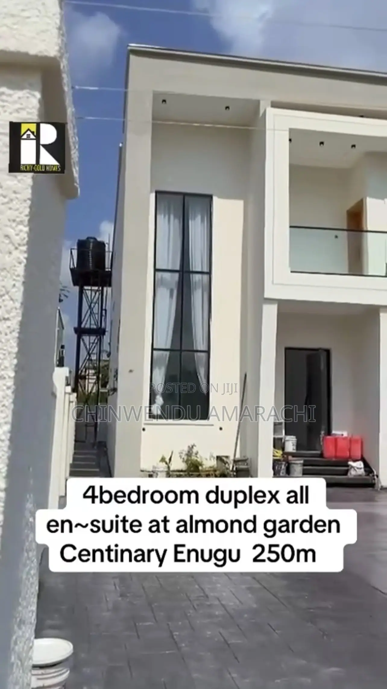 4bdrm Duplex in Almond Garden, Enugu State for sale