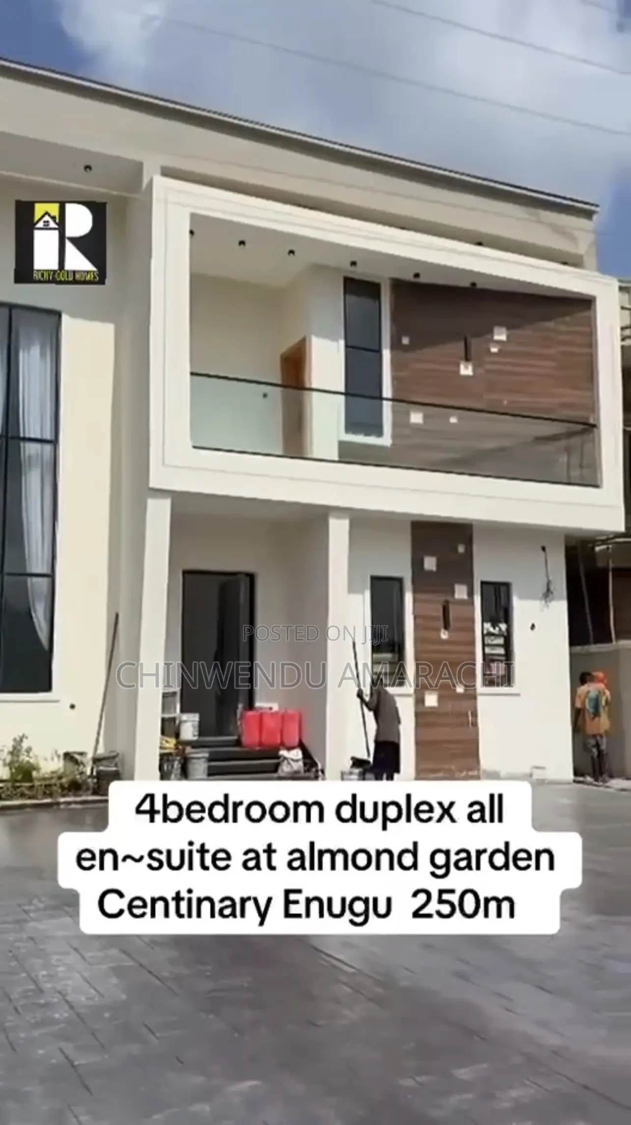 4bdrm Duplex in Almond Garden, Enugu State for sale