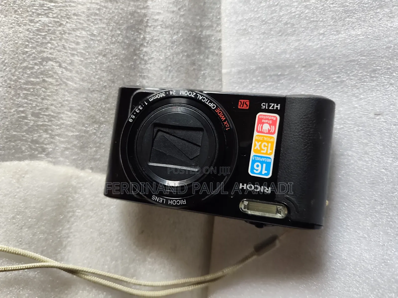 Ricoh Digital Photo Video Camera for Vintage Passport Snapping