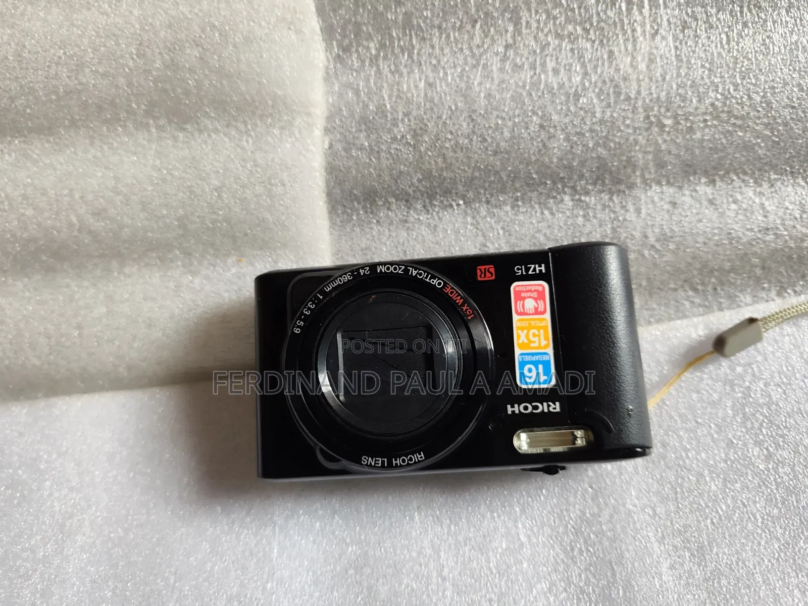 Ricoh Digital Photo Video Camera for Vintage Passport Snapping