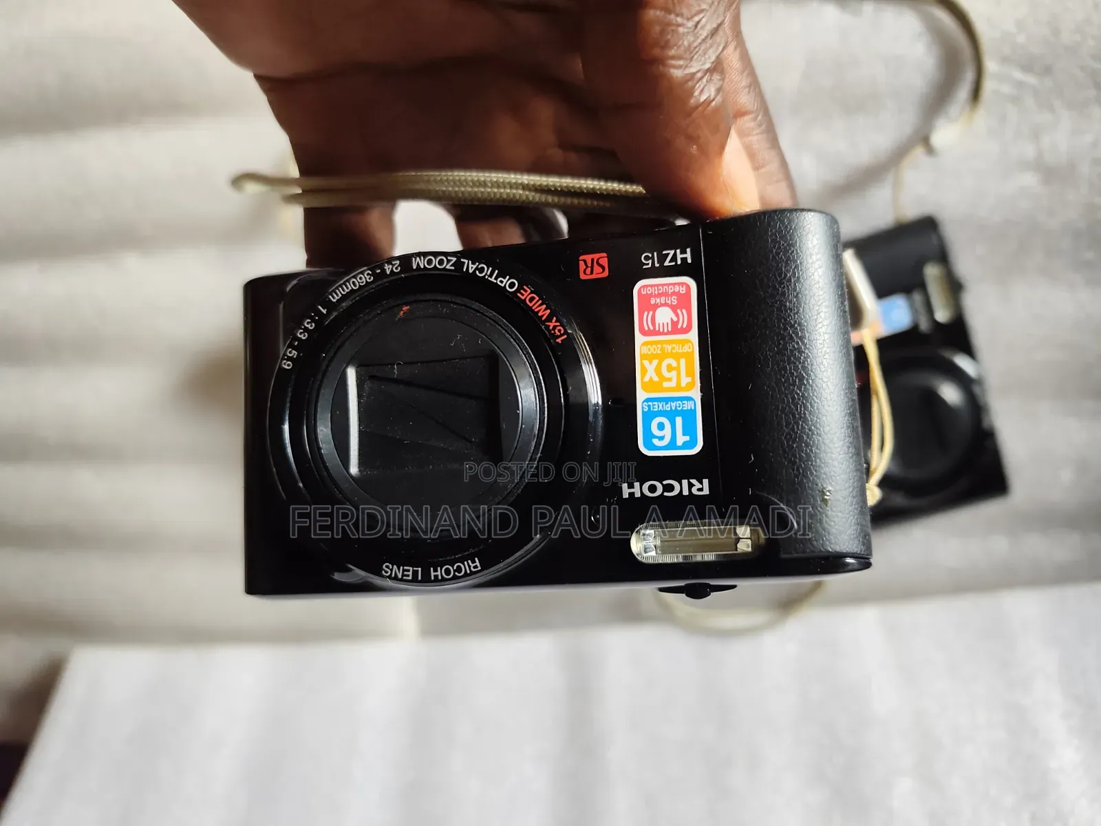Ricoh Digital Photo Video Camera for Vintage Passport Snapping