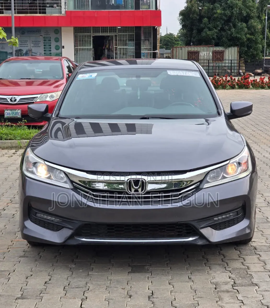 Honda Accord Sport SE 4dr Sedan FWD (2.4L 4cyl 2A) 2017 Gray