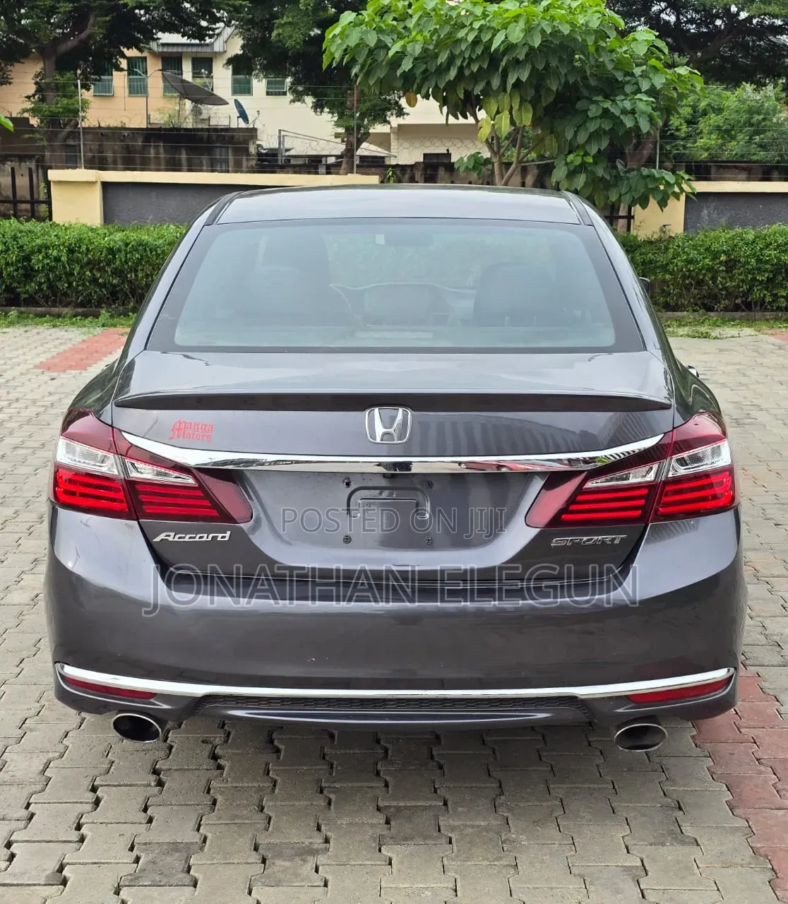 Honda Accord Sport SE 4dr Sedan FWD (2.4L 4cyl 2A) 2017 Gray
