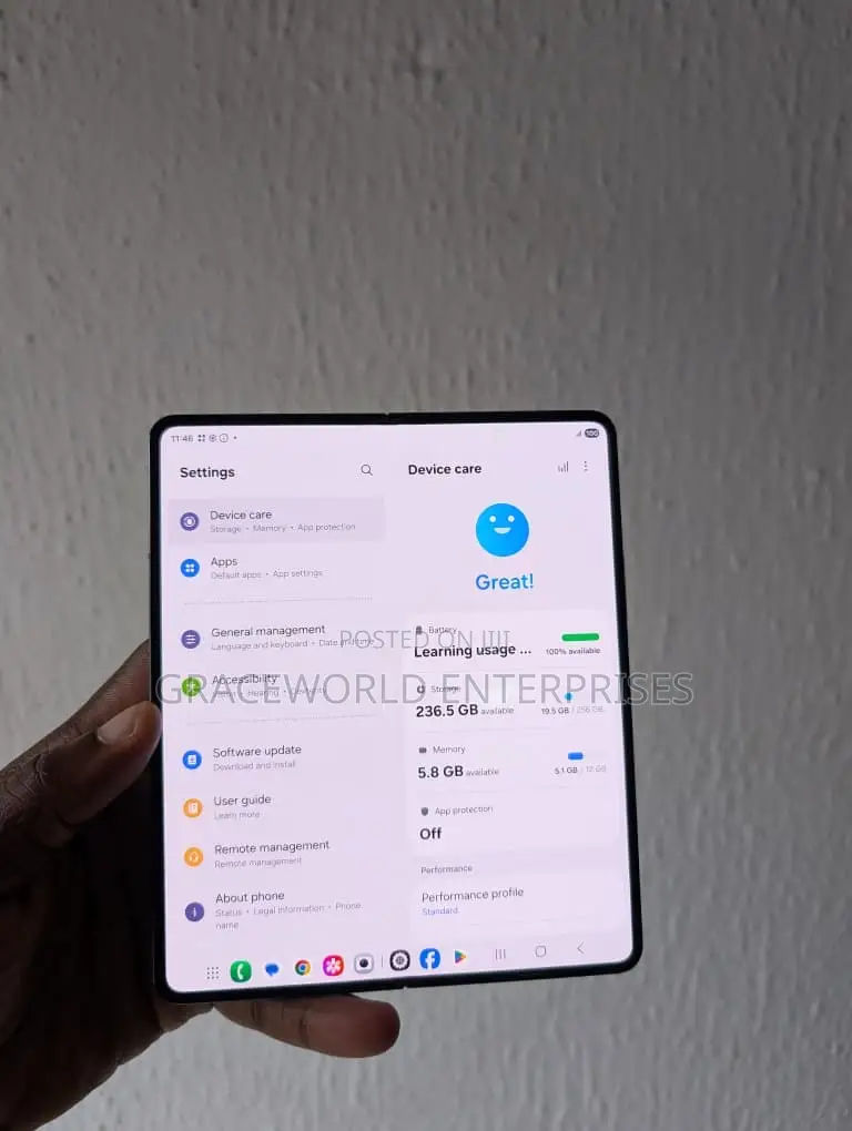 Samsung Galaxy Z Fold 5 256 GB Gray