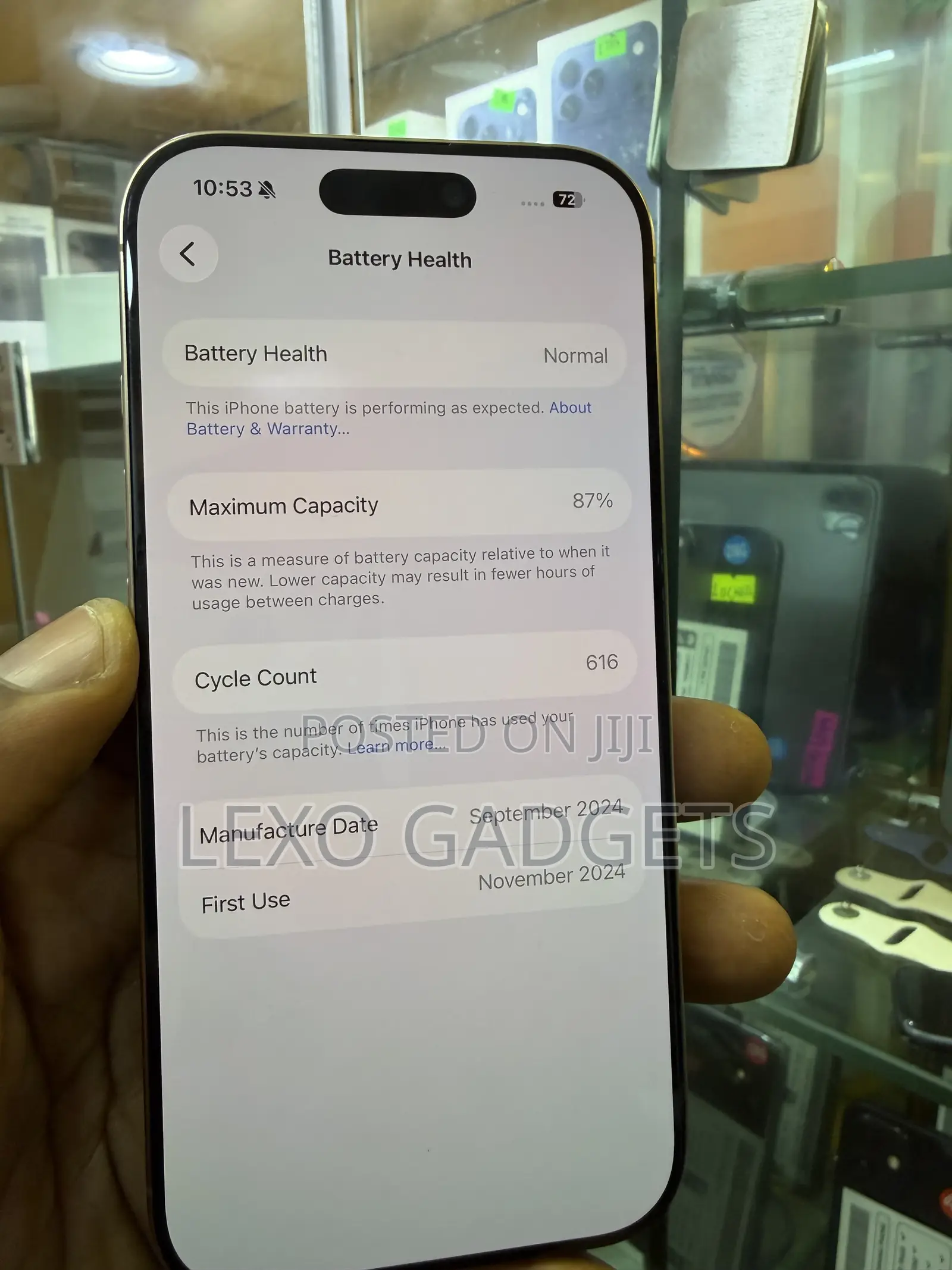 Apple iPhone 16 Pro 128 GB Gold