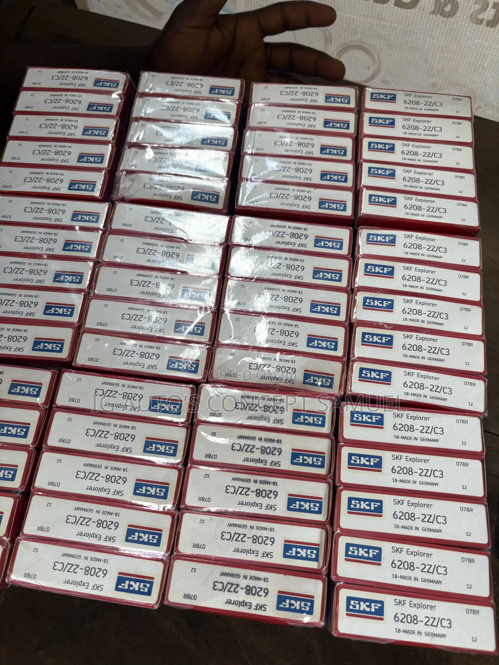 6208-2z/C3 SKF Bearing Available