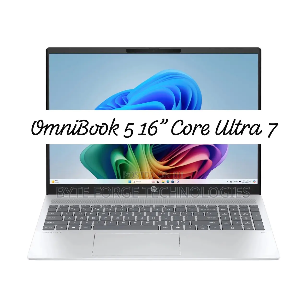 New Laptop HP OmniBook 5 16" 16GB Intel Core Ultra 7 SSD 1T
