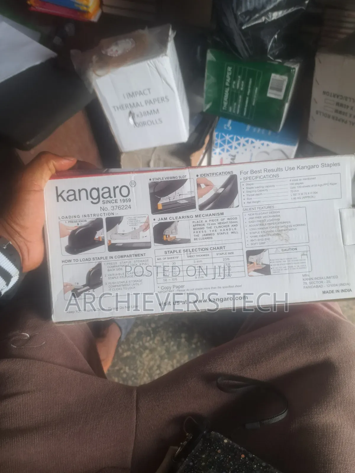Kangaroo Stapler