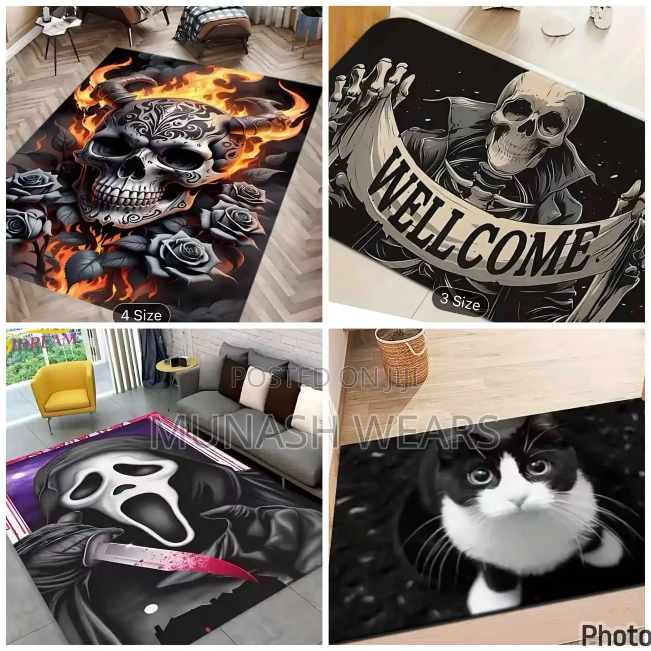 Joker and Other Brand Center Rugs Design