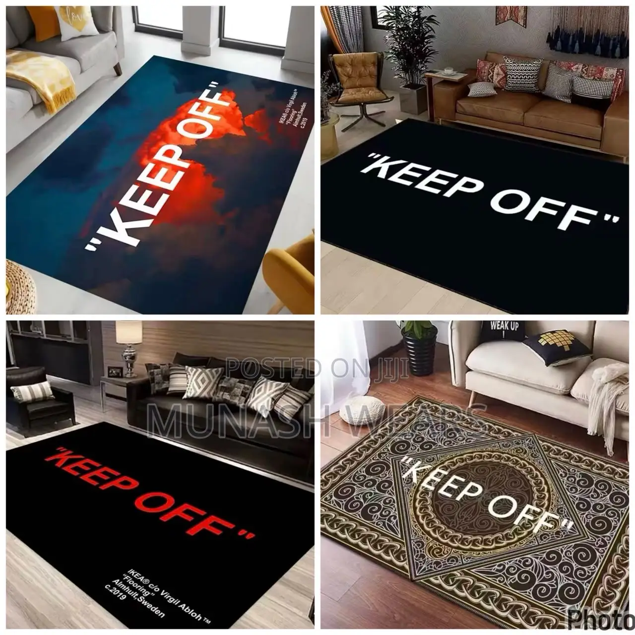 Joker and Other Brand Center Rugs Design