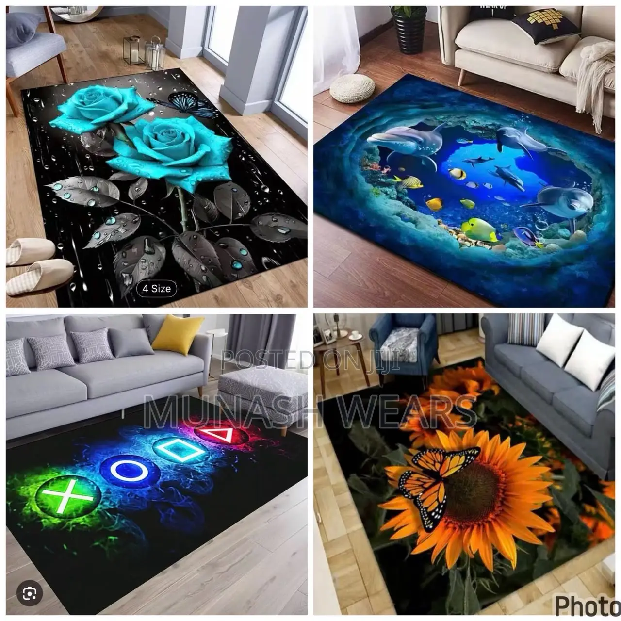 Joker and Other Brand Center Rugs Design