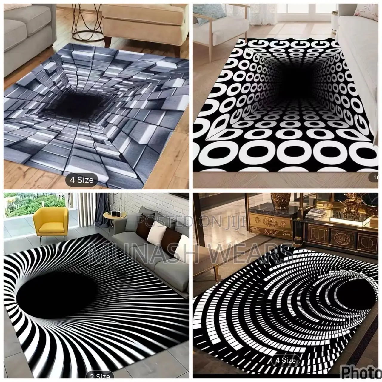 Joker and Other Brand Center Rugs Design