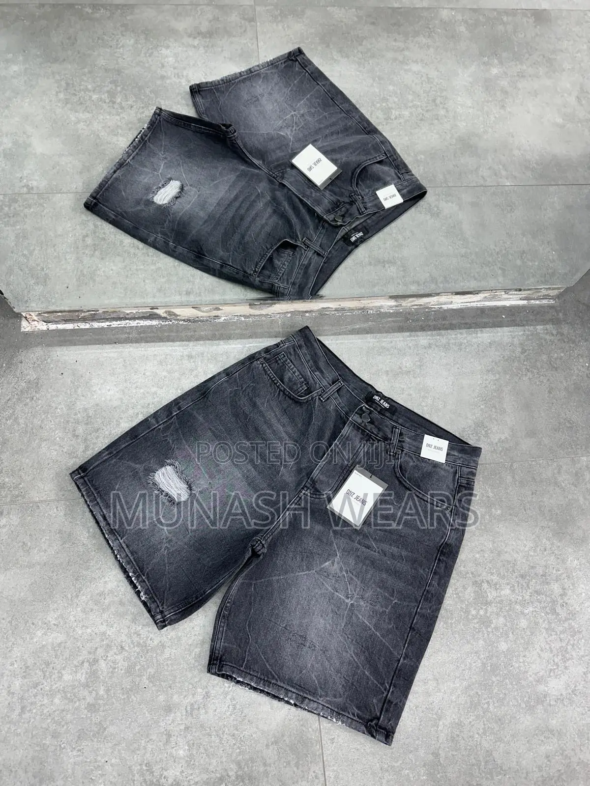 Denim Turkey Jean Short 32-40 Available