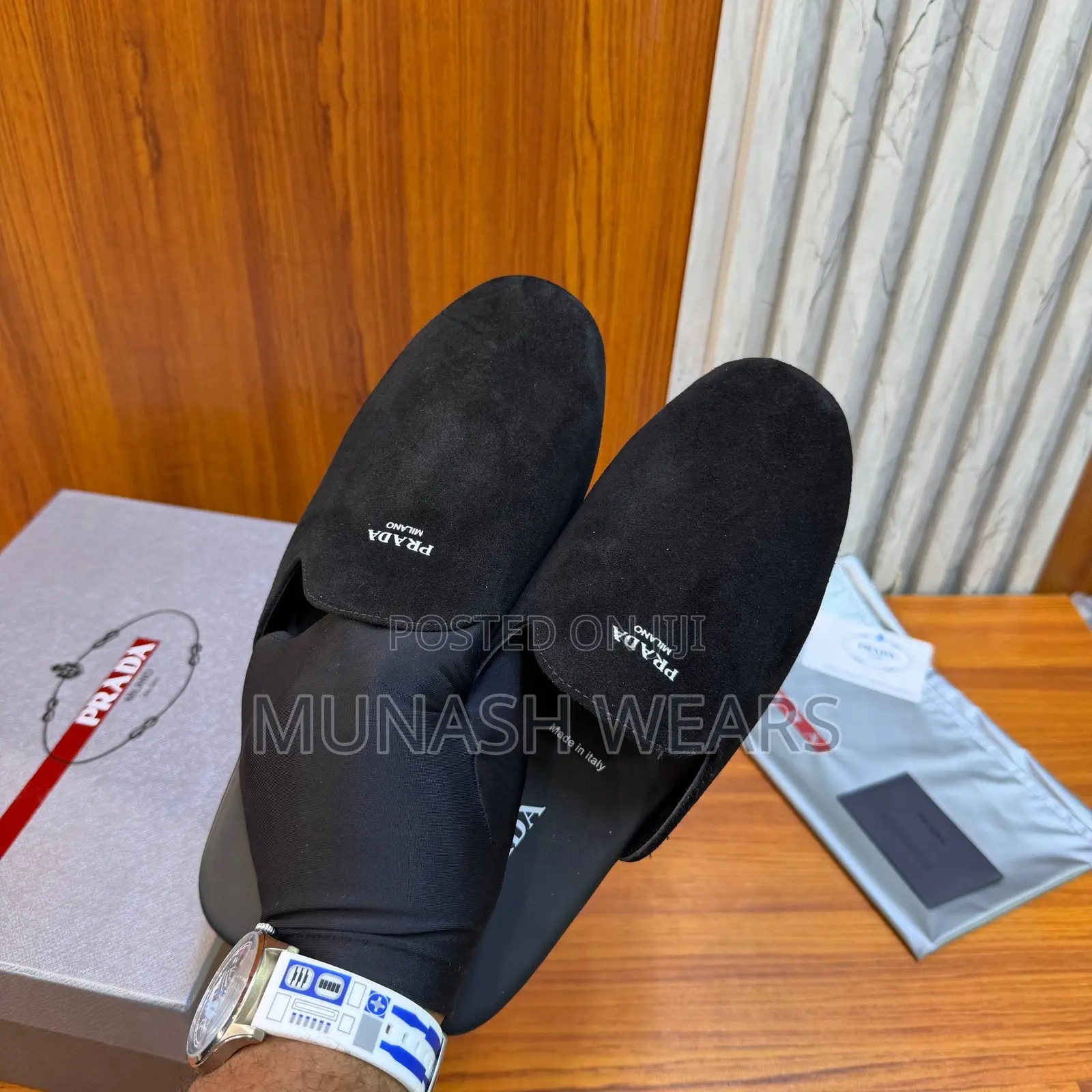 Prada Flat Sole Half Shoe 40-46