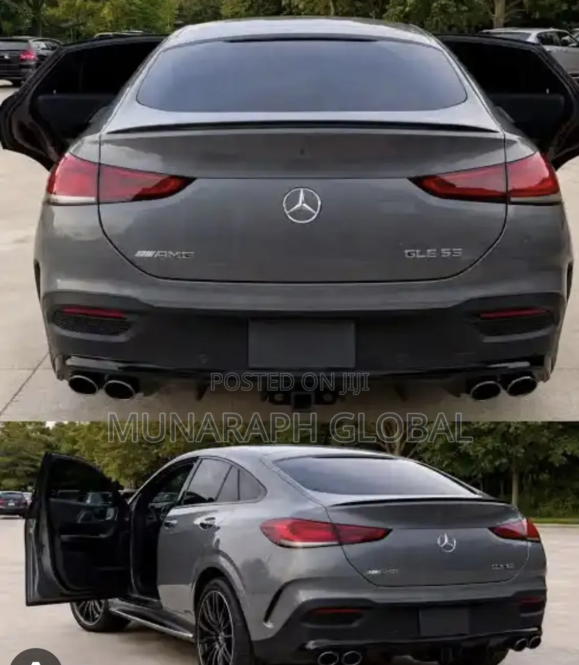 Mercedes Benz Gle 53 Coupe 2022 Model Back Bumper.