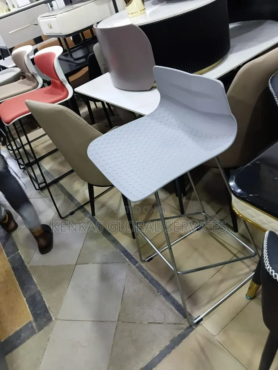 High Leg Bar Stools
