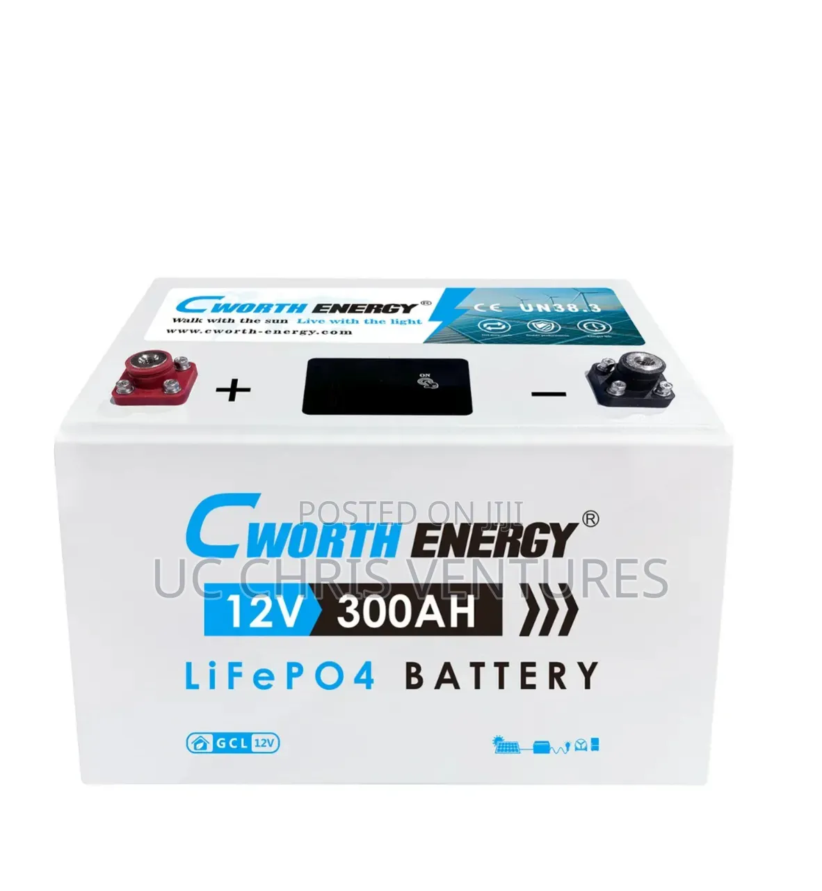 Cworth 300ah Deep Cycle Battery – Reliable Long-Lasting Power Backup