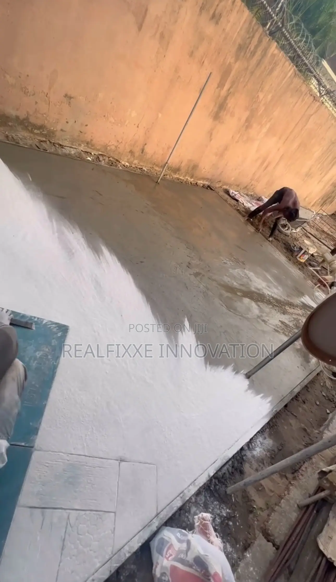 Landscaping, Stamp Concrete, Interlocking, Concrete Slab in Lekki