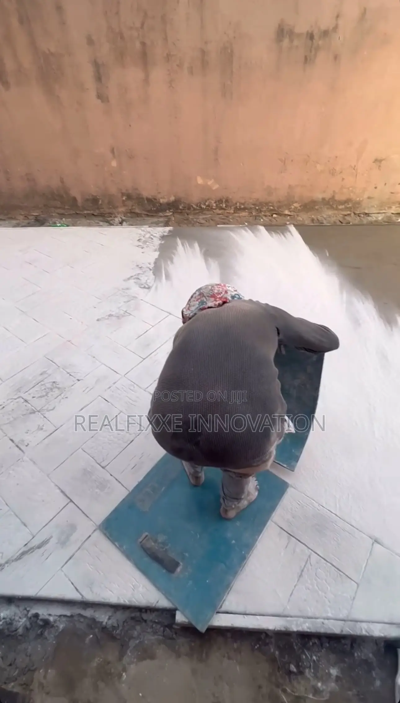 Landscaping, Stamp Concrete, Interlocking, Concrete Slab in Lekki