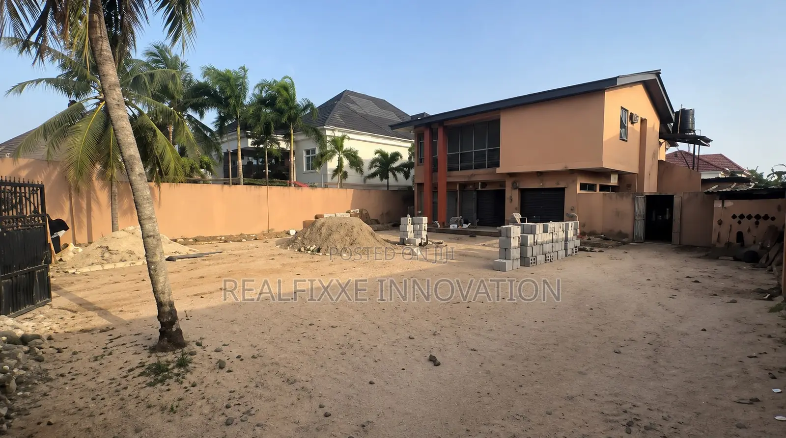 Landscaping, Stamp Concrete, Interlocking, Concrete Slab in Lekki