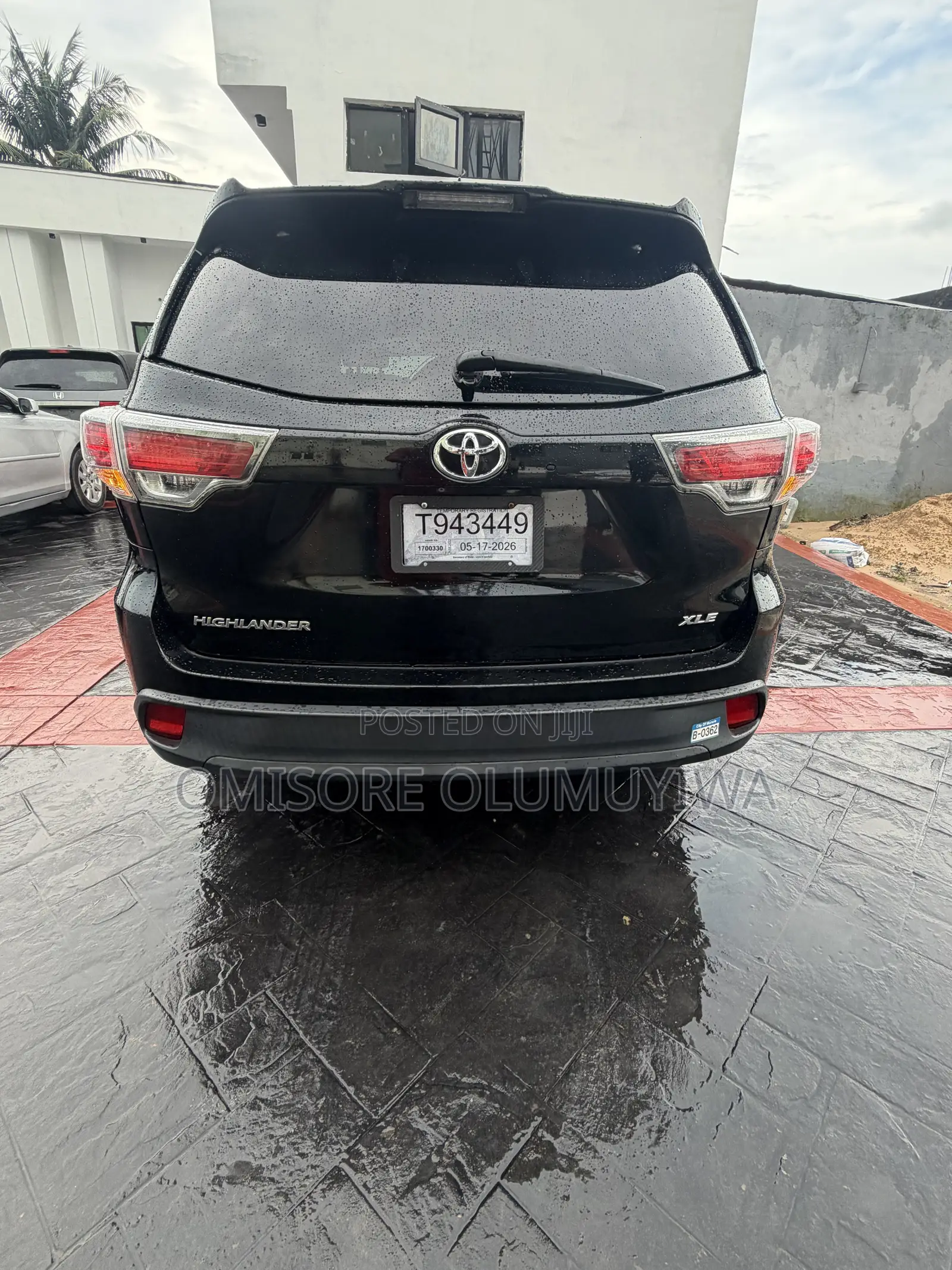 Toyota Highlander XLE 4dr SUV AWD (3.5L 6cyl 6A) 2014 Black