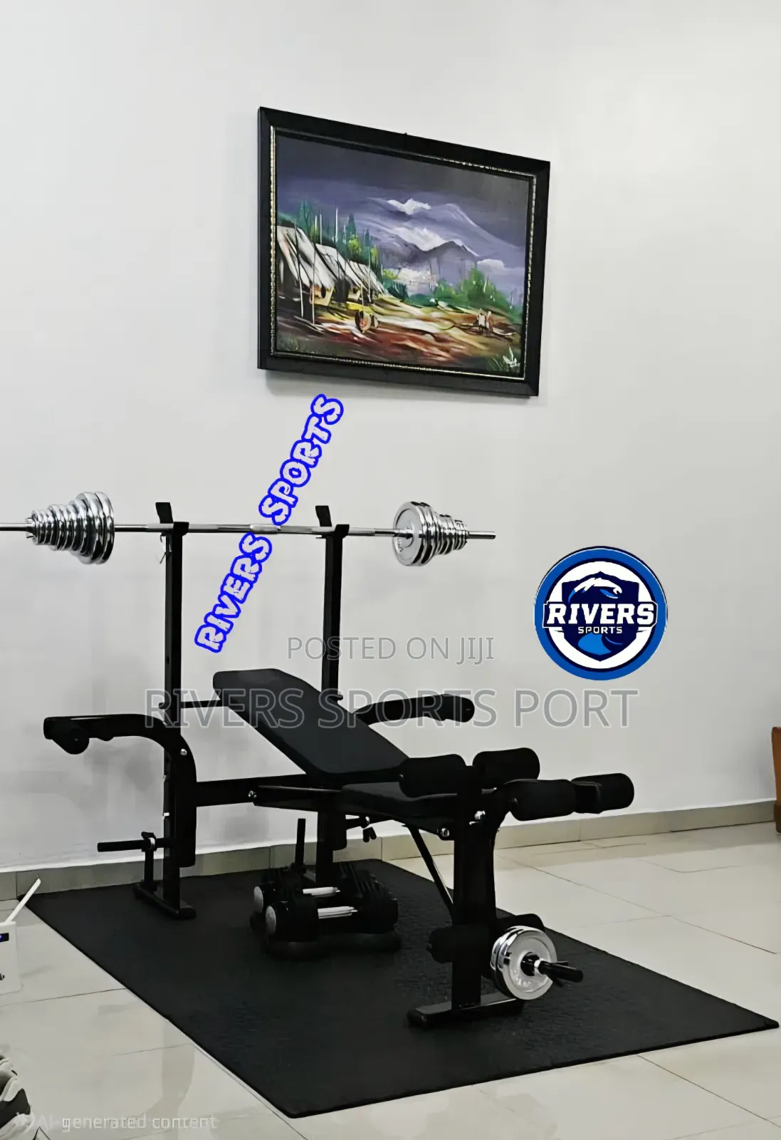 Brand New Bessgym Lm005 Weight Bench Press With Chest Fly Heavy-Duty