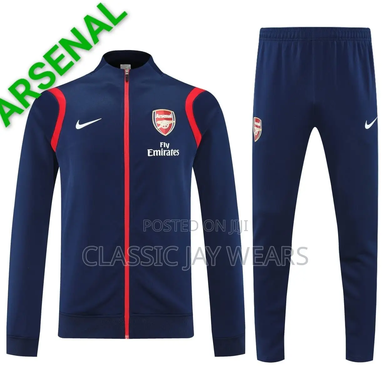 High Quality Arsenal Track Suit