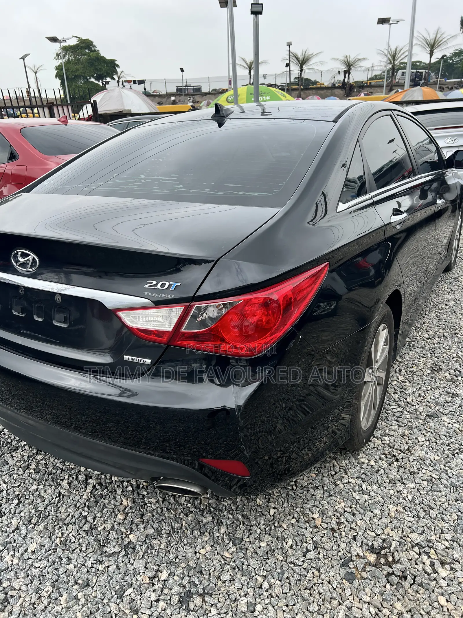 Hyundai Sonata Limited 4dr Sedan (2.0L 4cyl Turbo 6A) 2014 Black