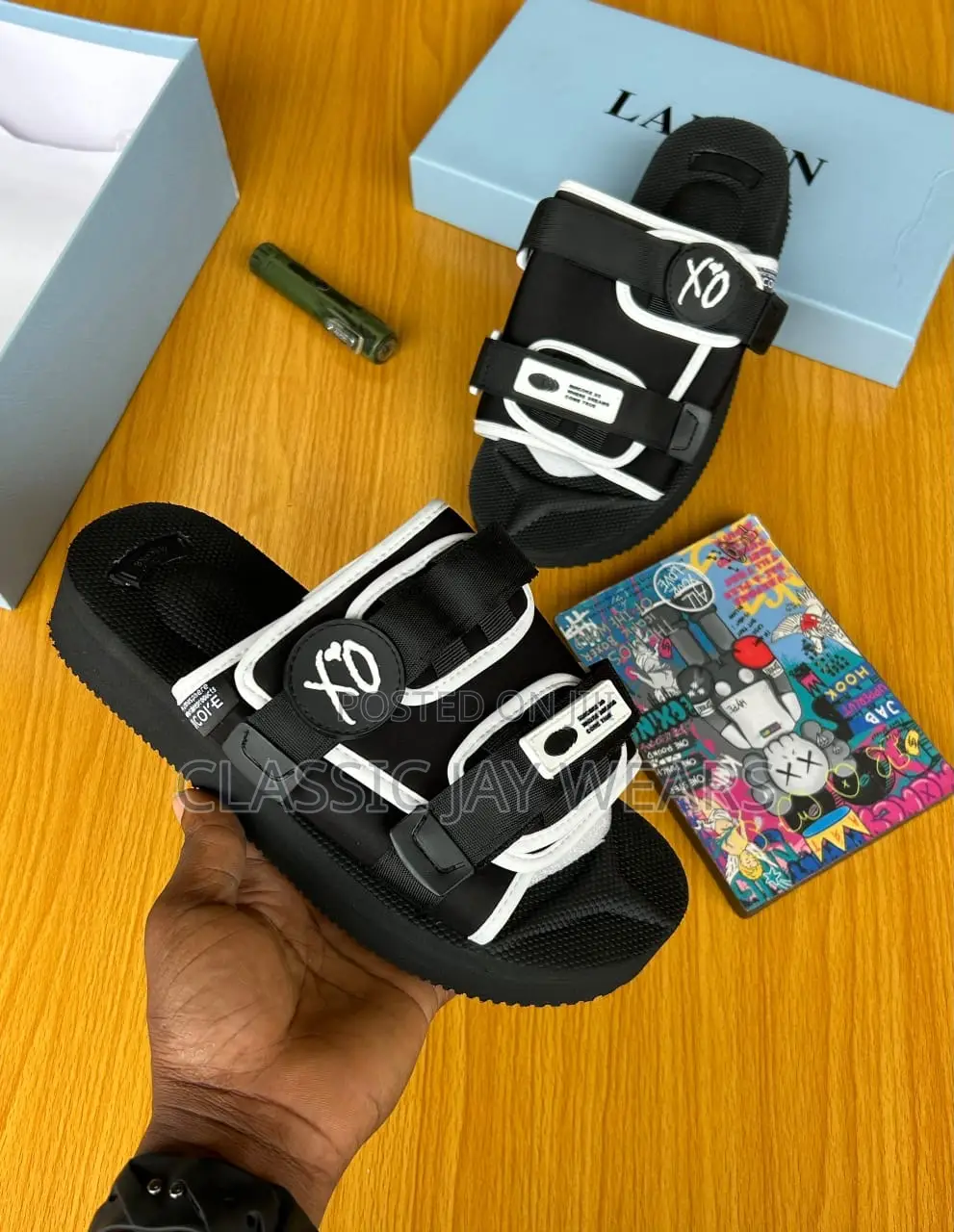 Lanvin Paris Slippers in Store