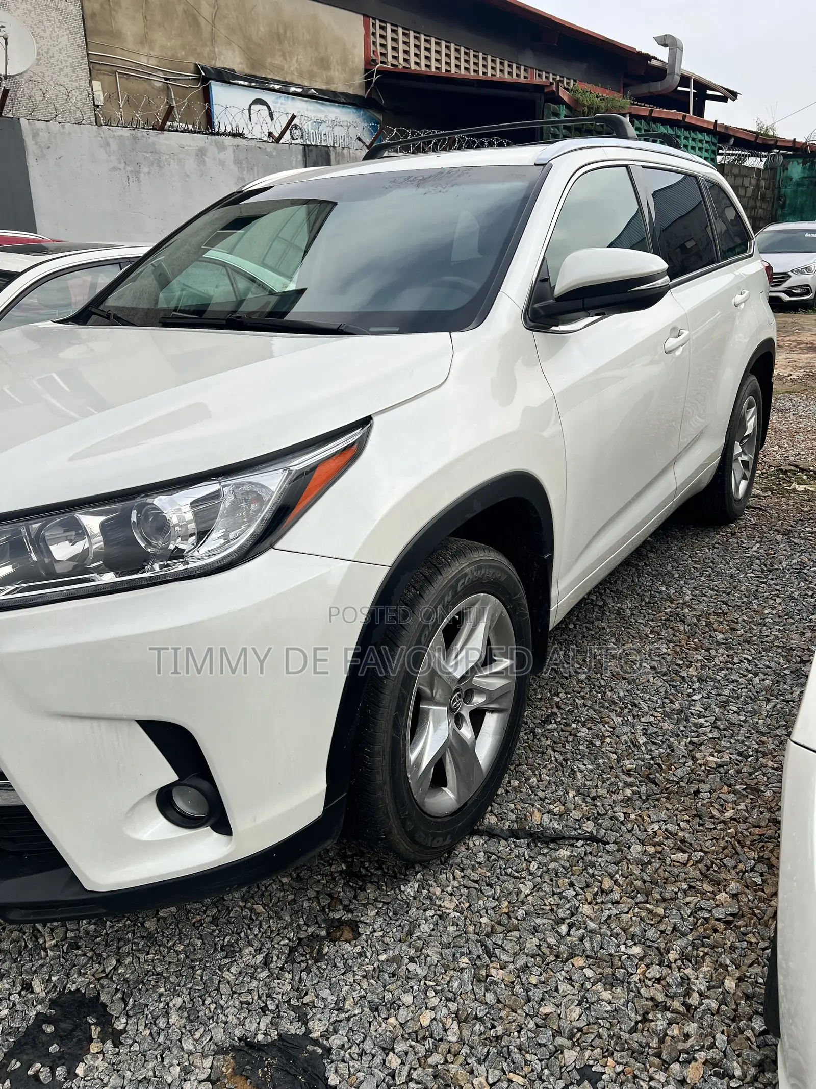 Toyota Highlander XLE V6 4x4 (3.5L 6cyl 6A) 2016 White