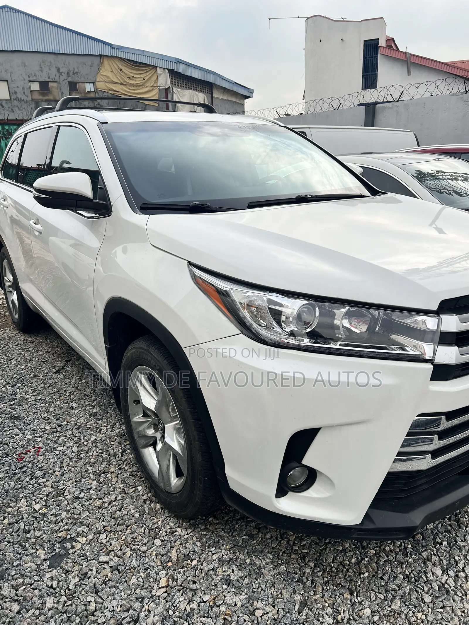 Toyota Highlander XLE V6 4x4 (3.5L 6cyl 6A) 2016 White