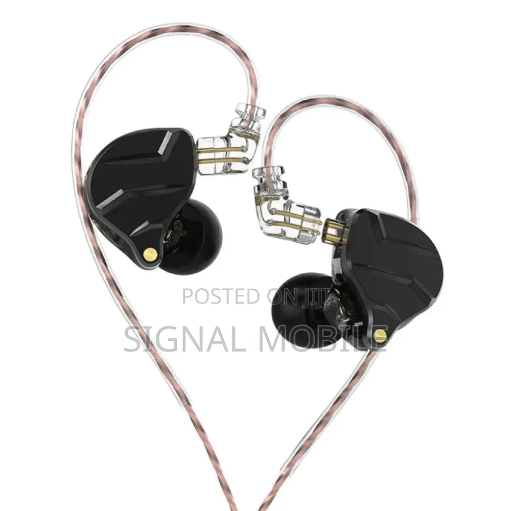 QKZ Monitor Earphones With Mic Edx Pro ZST ZSX Zx1 ZSN Pro