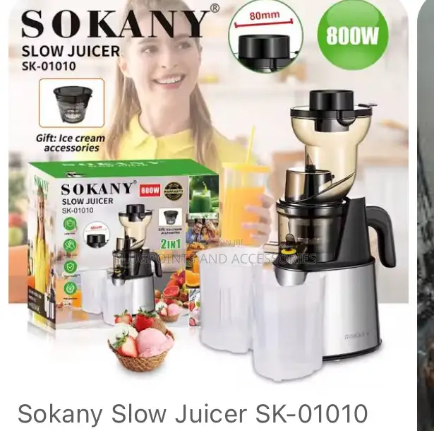 Sokany Slow Juicer 800w