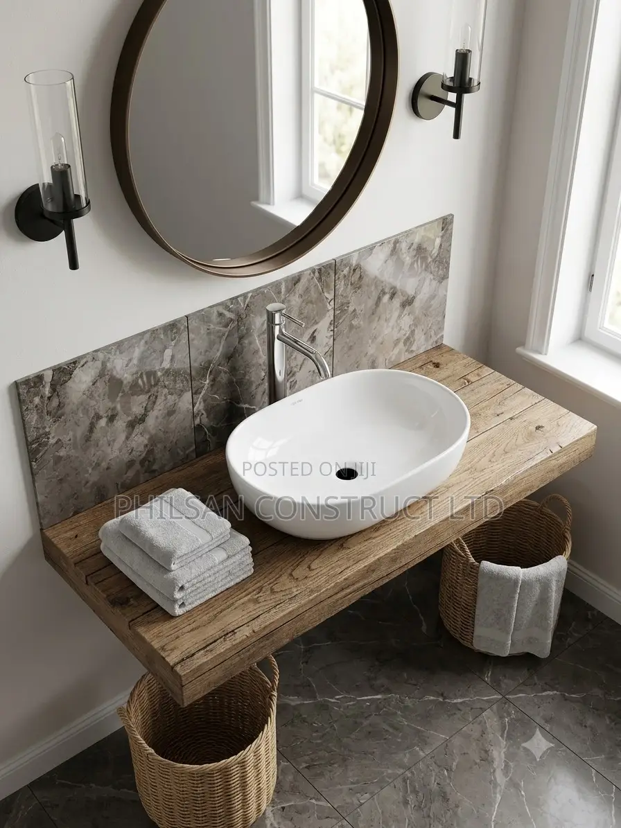 Oval Countertop Wash Basin