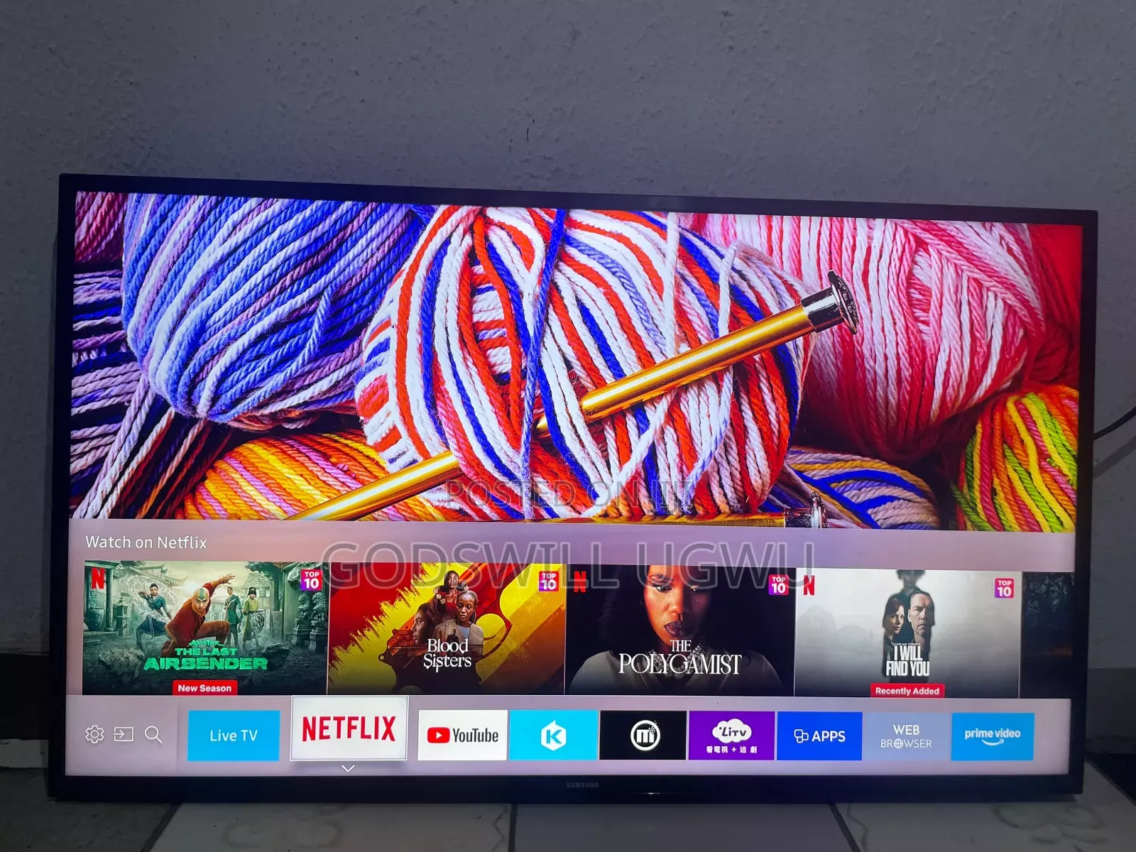 Samsung Ua43ku6000w 43-Inch Uhd Smart Led TV