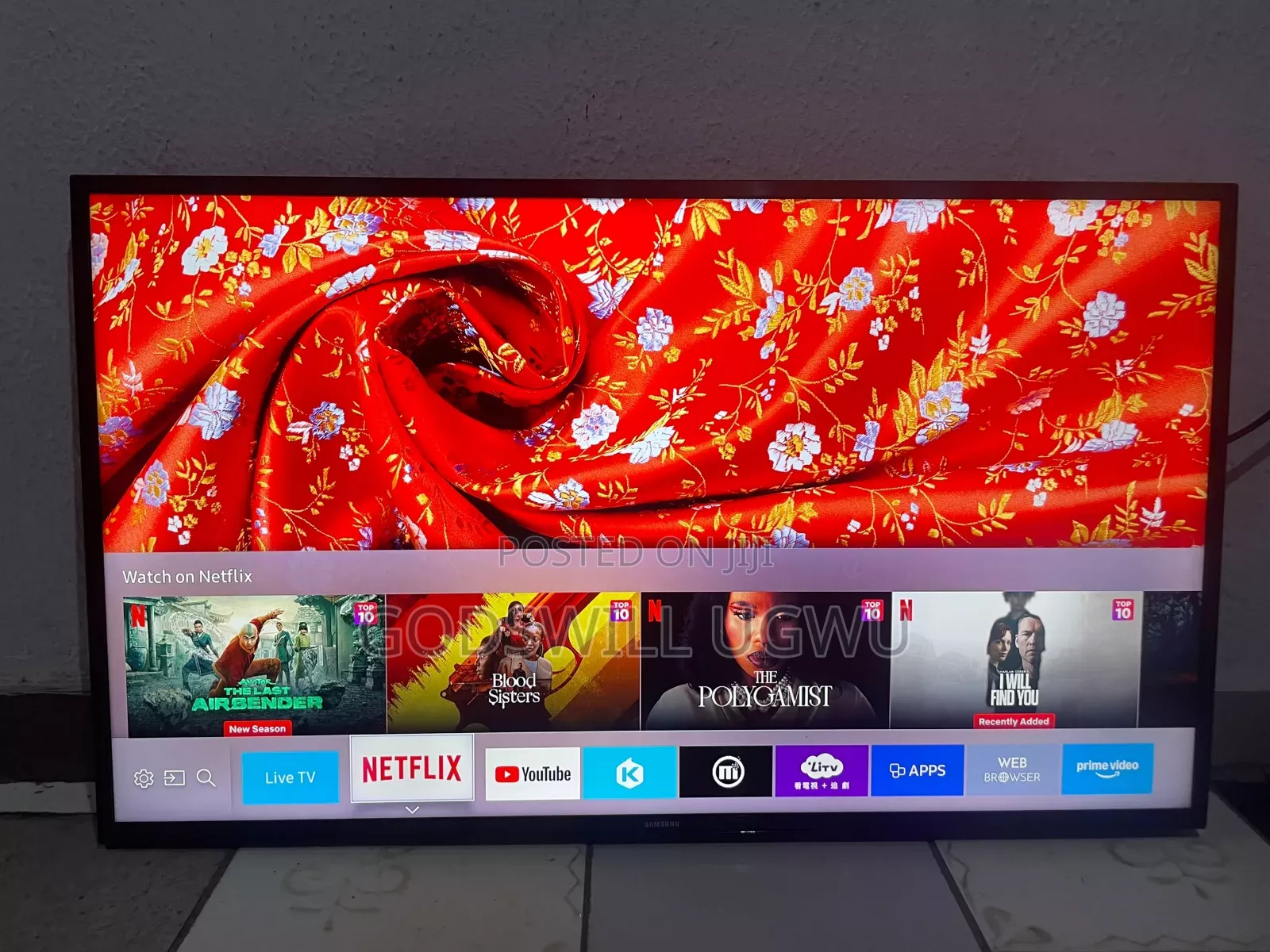 Samsung Ua43ku6000w 43-Inch Uhd Smart Led TV