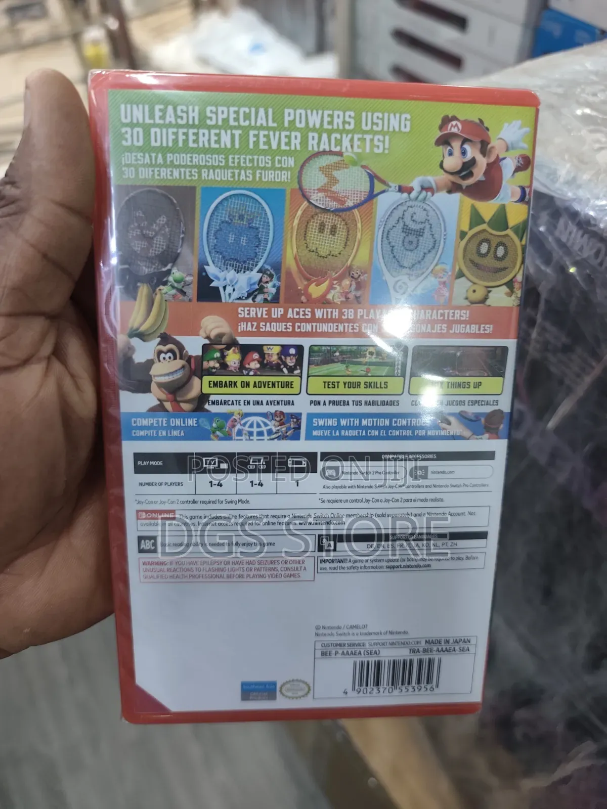 Nintendo Switch 2 Mario Tennis Fever Game