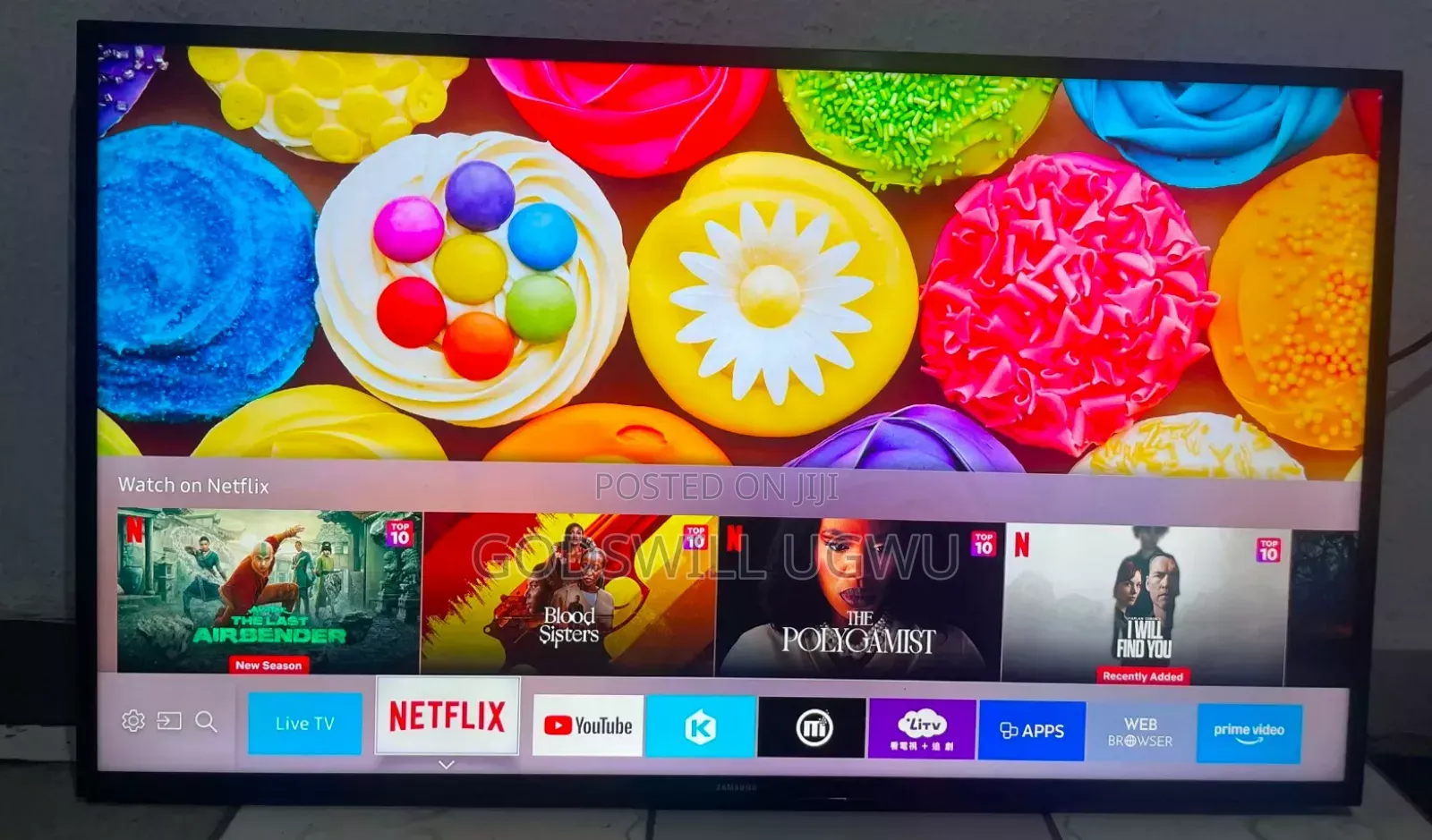 Samsung Ua43ku6000w 43-Inch Uhd Smart Led TV