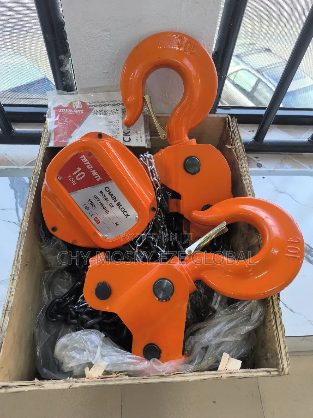 Toyo Chain Block (10tonx3mtr)
