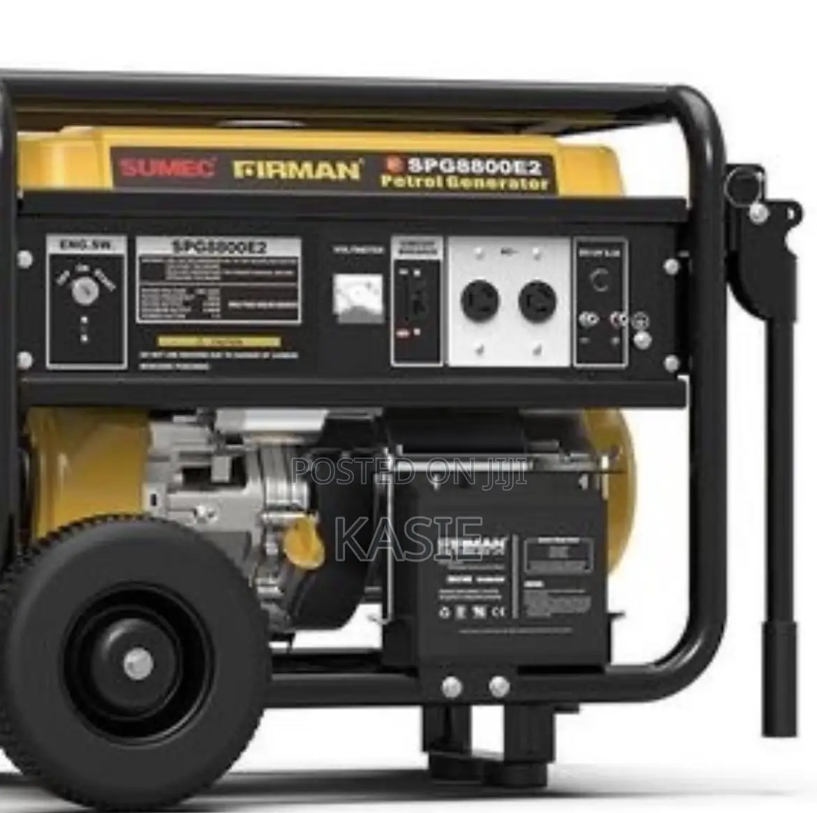 Spg8800e2 15.5kva Key Start Petrol Sumec Firman Generator