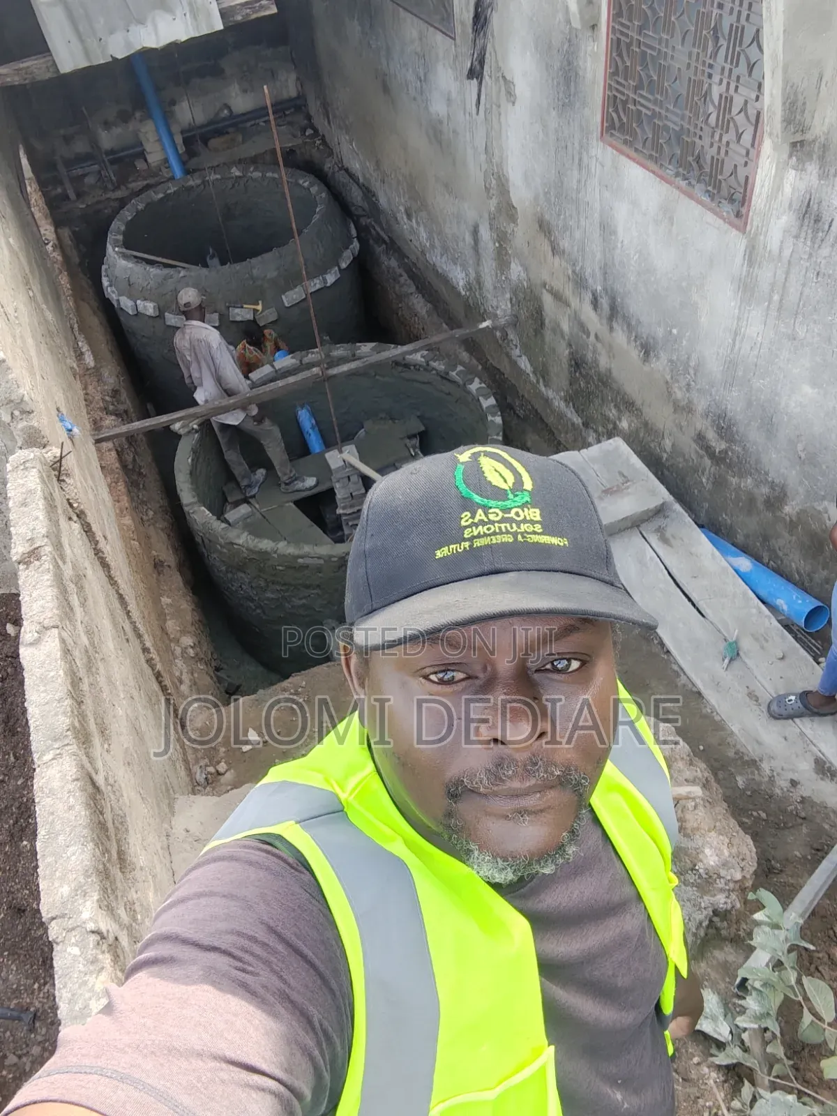 Fix Biogas Dome Construction.