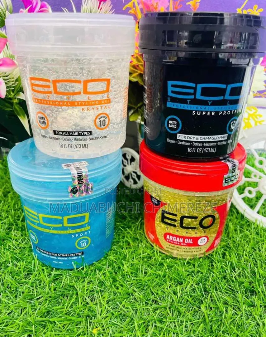 Eco Styler Hair Styling Gel – Argan Oil, Olive Oil, Super Protein