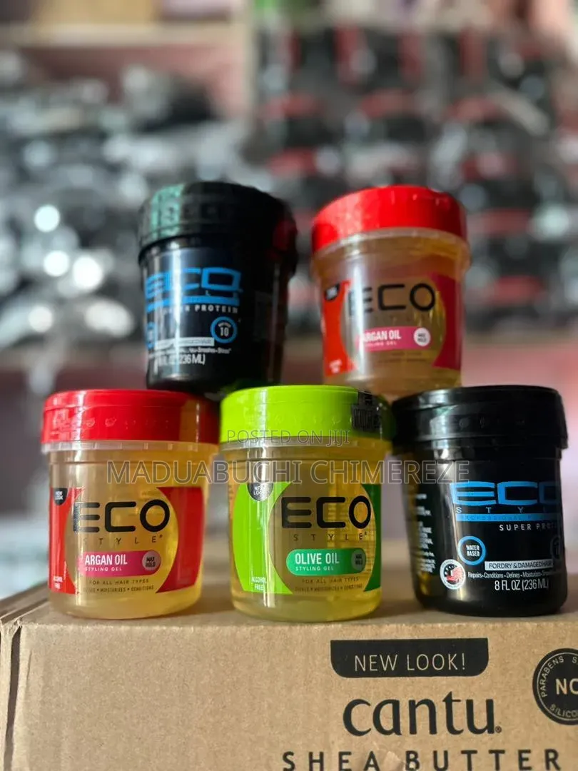 Eco Styler Hair Styling Gel – Argan Oil, Olive Oil, Super Protein