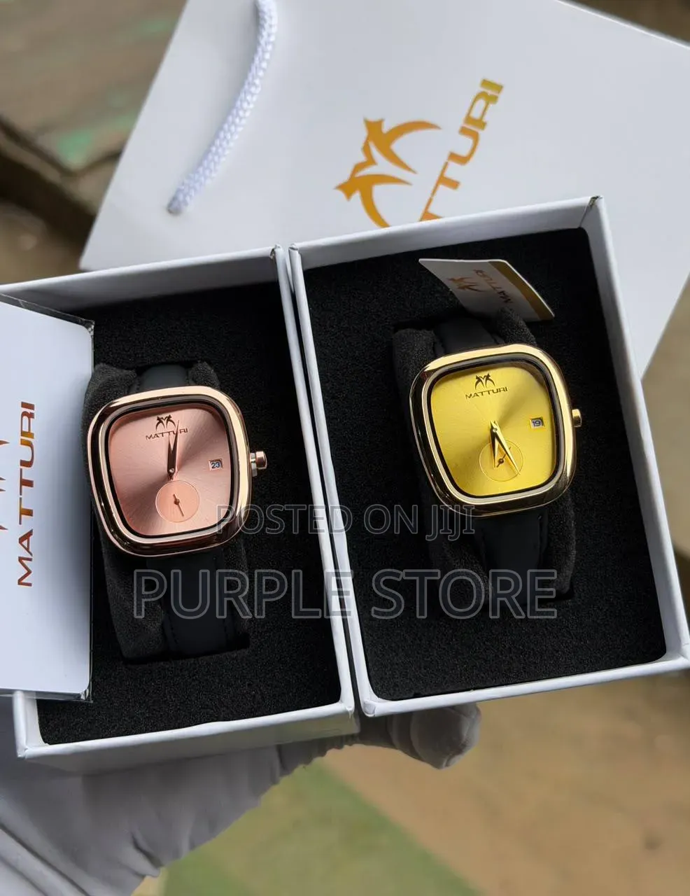 Matturi Ladies Leather Watches