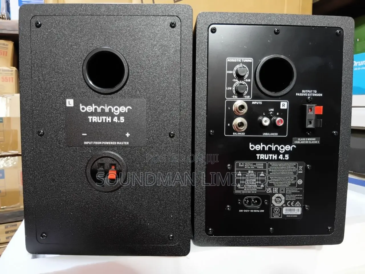 Behringer Truth 4.5 Studio Monitor Speakers