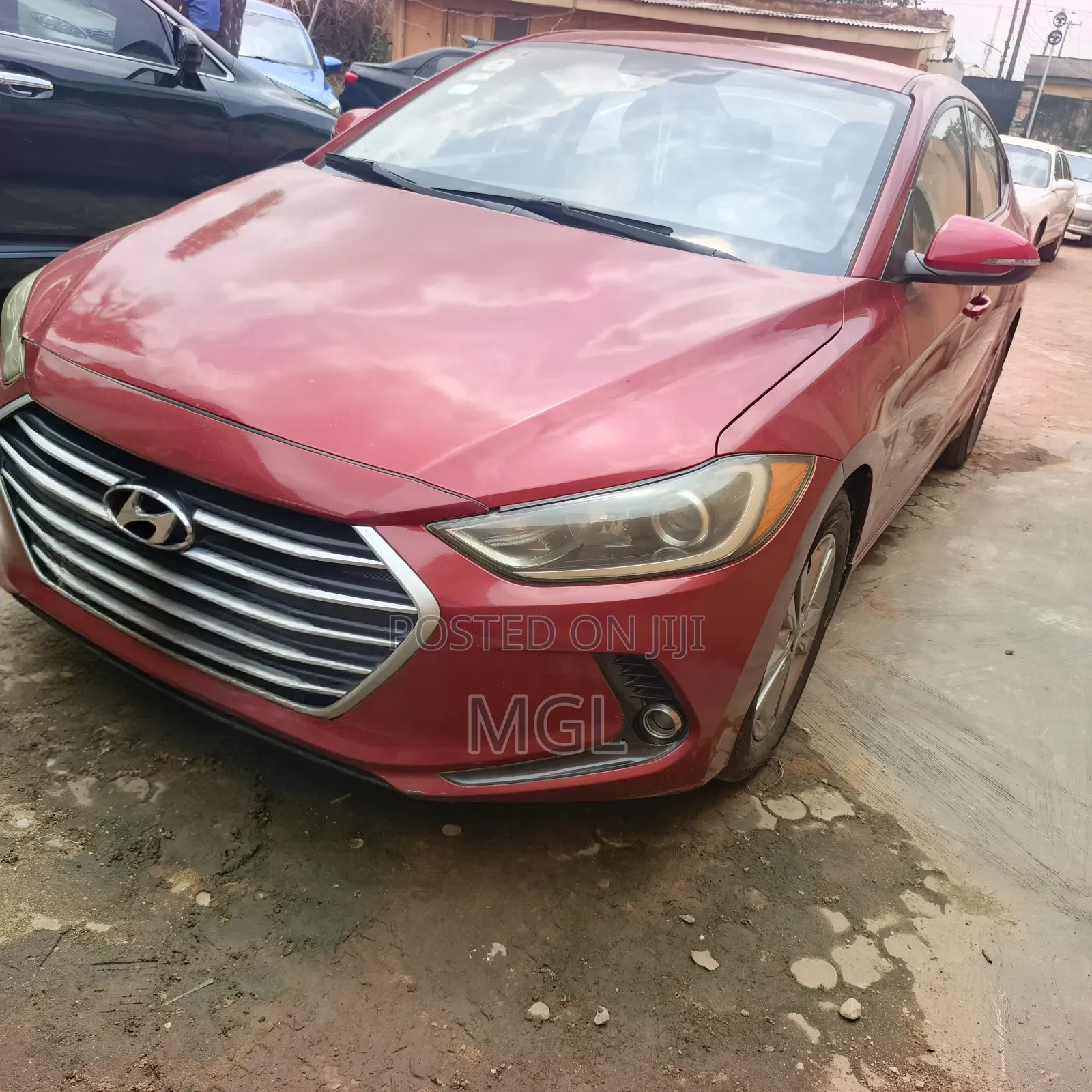 Hyundai Elantra 2017 Red