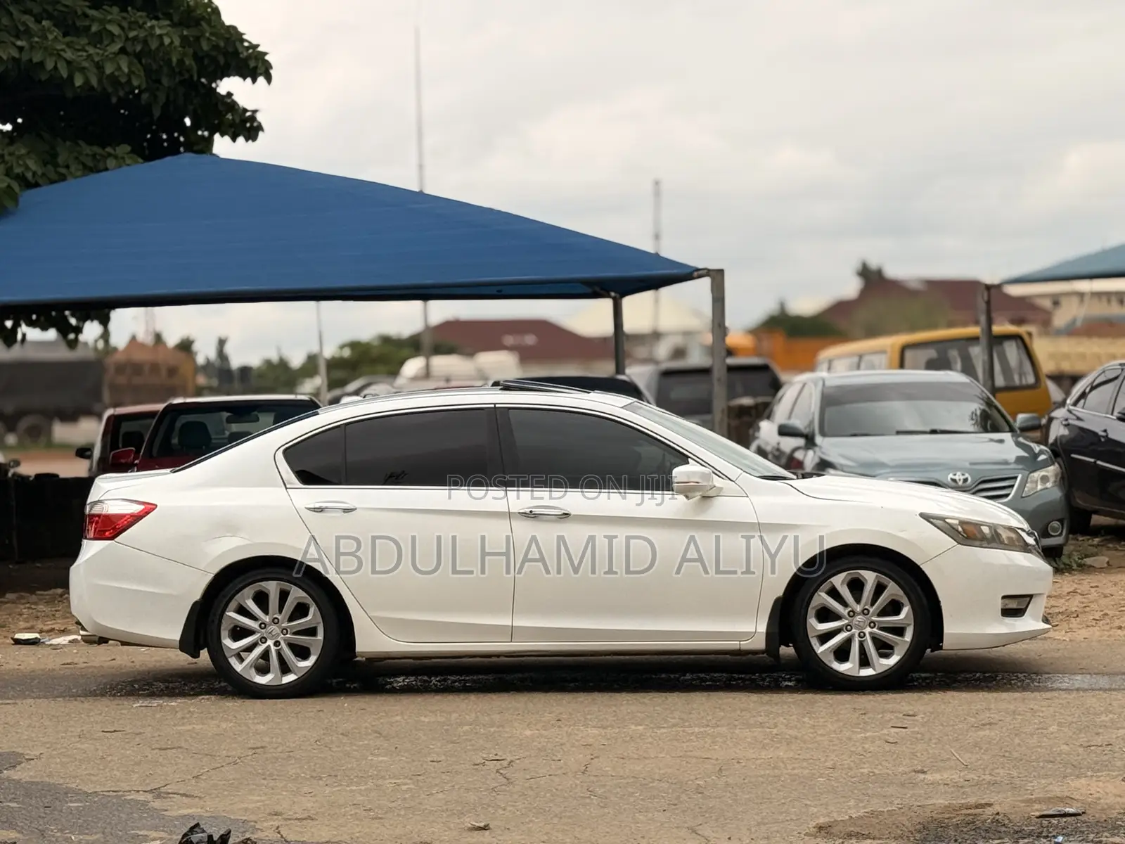 Honda Accord EX-L w/Navigation 4dr Sedan (2.4L 4cyl CVT) 2015 White