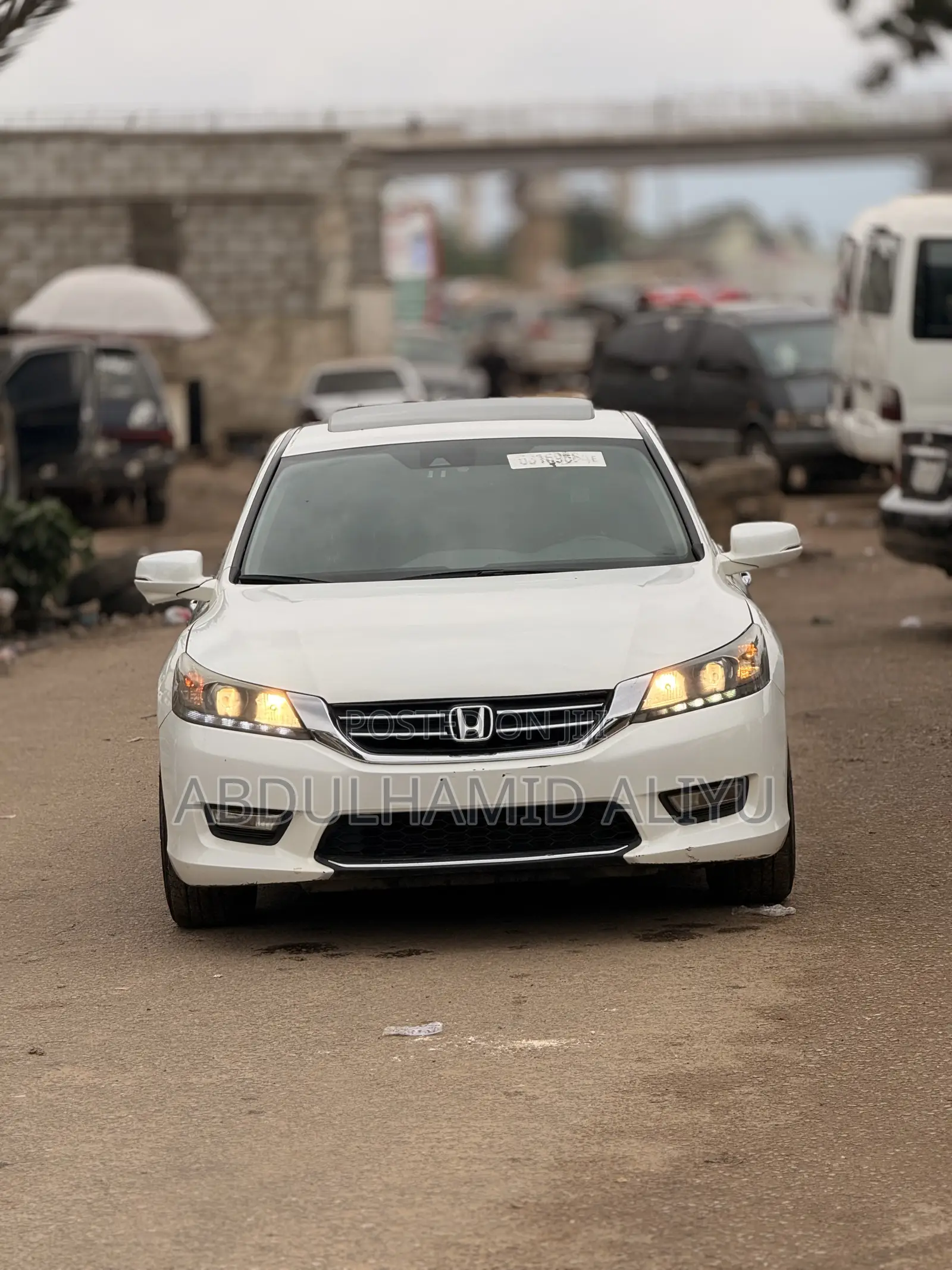 Honda Accord EX-L w/Navigation 4dr Sedan (2.4L 4cyl CVT) 2015 White