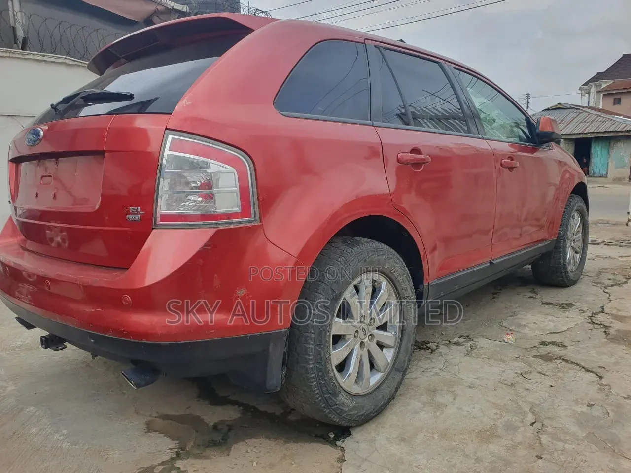 Ford Edge 2009 Burgundy